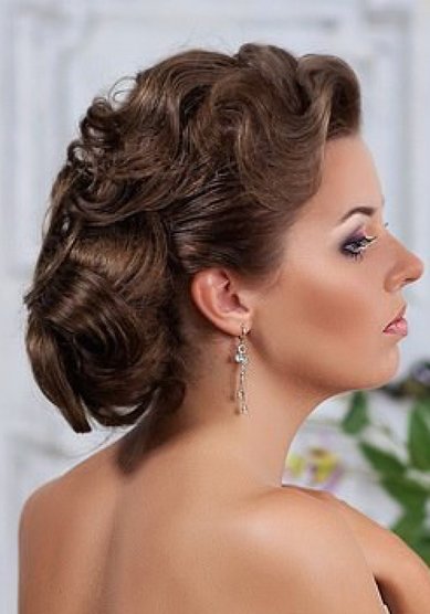 Свадебная прическа Л17225 - VIP-стилист Людмила Евдокимова