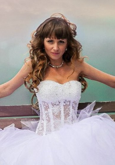 Прическа на свадьбу Л17226 - VIP-стилист Людмила Евдокимова