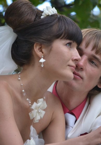 Прическа на свадьбу Я17288 - Свадебный стилист Яна Радионова