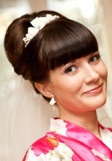 Прическа на свадьбу Я17288 - Свадебный стилист Яна Радионова