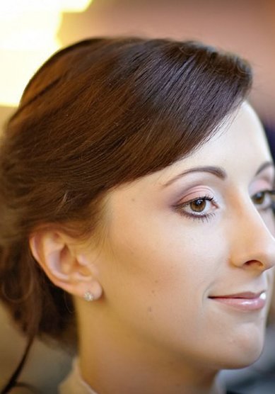 Свадебная прическа Л17389 - Стилист, визажист Вероника Зарубина