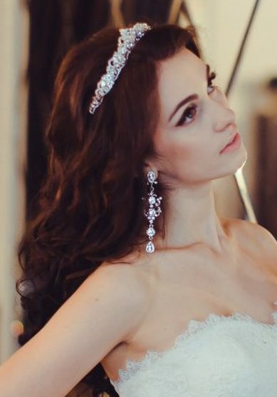 Свадебная прическа Л17391 - Стилист, визажист Вероника Зарубина