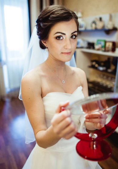 Образ невесты Л17406 - Стилист, визажист Вероника Зарубина