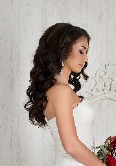 Свадебная прическа Вика (В17423) - Профессиональный стилист Вера Окунева