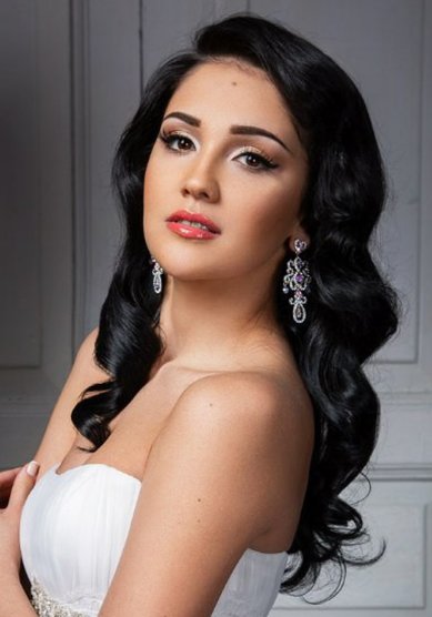 Прическа на свадьбу Света (В17428) - Профессиональный стилист Вера Окунева