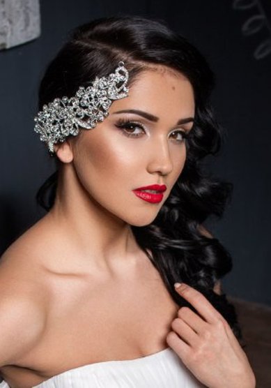 Прическа на свадьбу Света (В17428) - Профессиональный стилист Вера Окунева