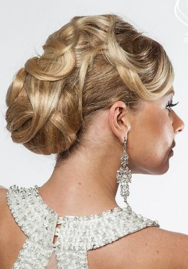 Свадебная прическа Аня (В17435) - Профессиональный стилист Вера Окунева