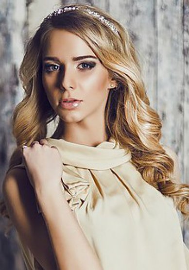 Прическа на свадьбу Fashion (В17438) - Профессиональный стилист Вера Окунева