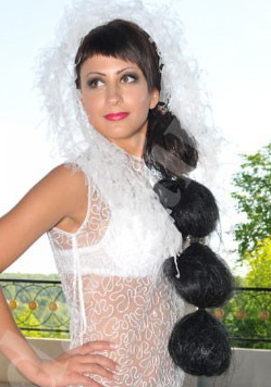 Свадебная прическа L17557 - Посольство красоты La Speranza