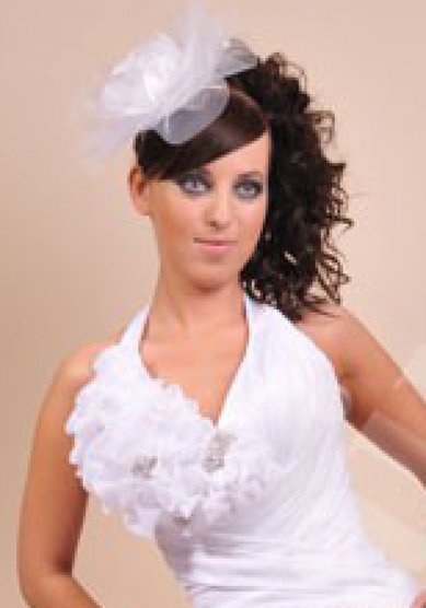 Прическа на свадьбу L17560 - Посольство красоты La Speranza