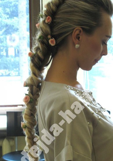 Прическа на свадьбу L17620 - Посольство красоты La Speranza