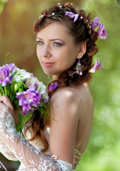 Свадебный образ С17655 - Свадебный стилист Светлана Панферова