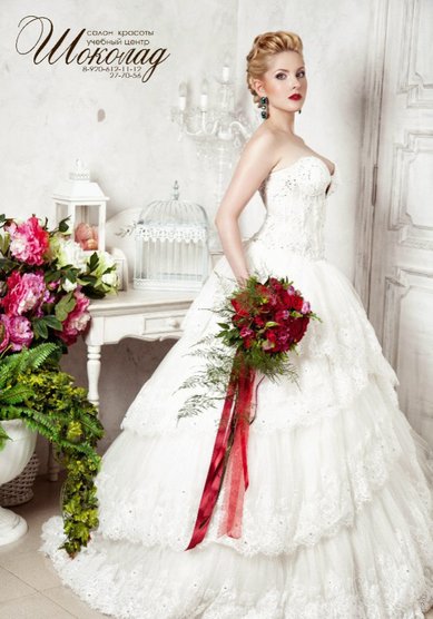 Образ невесты Ш18600 - Салон красоты Шоколад