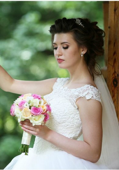 Прическа на свадьбу Ш18628 - Салон красоты Шоколад