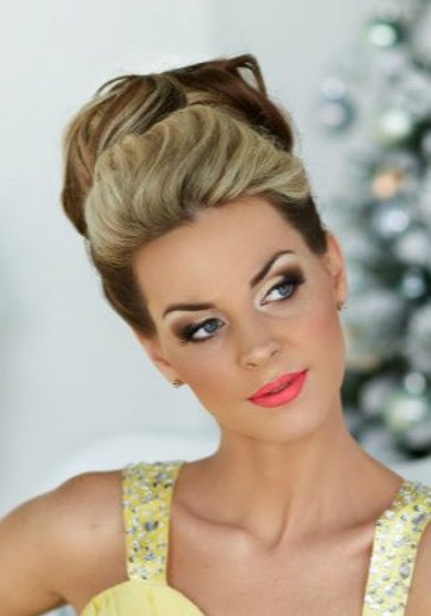 Свадебная прическа Аня (В18769) - Профессиональный стилист Вера Окунева