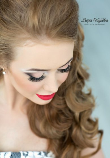 Свадебная прическа Валерия (В18771) - Профессиональный стилист Вера Окунева