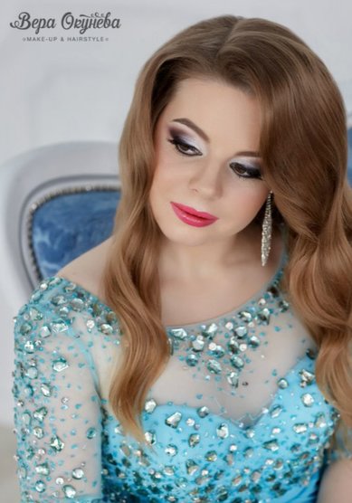 Образ невесты Полина (В18776) - Профессиональный стилист Вера Окунева