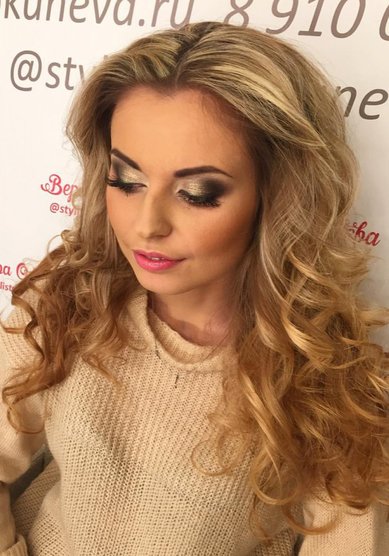 Свадебная прическа Татьяна (В18777) - Профессиональный стилист Вера Окунева