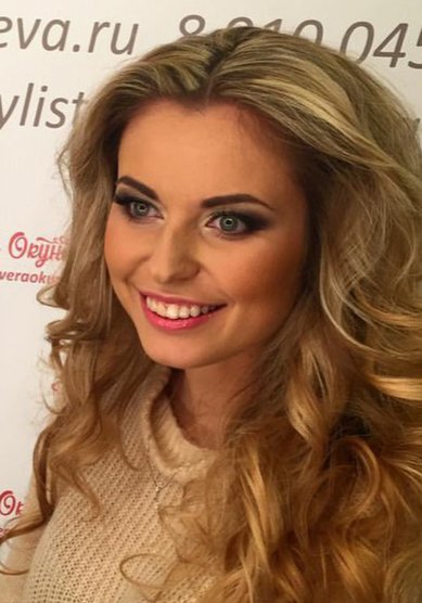 Образ невесты Татьяна (В18778) - Профессиональный стилист Вера Окунева