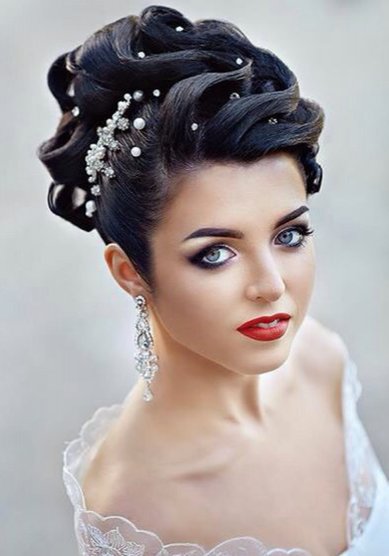 Прическа на свадьбу Евгения (С18780) - VIP-СТилиСТ, визажист Светлана Тальянова