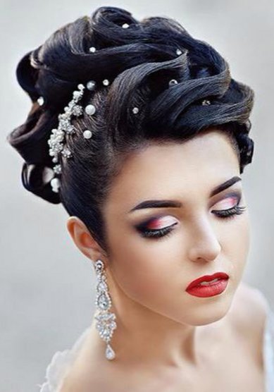 Прическа на свадьбу Евгения (С18780) - VIP-СТилиСТ, визажист Светлана Тальянова