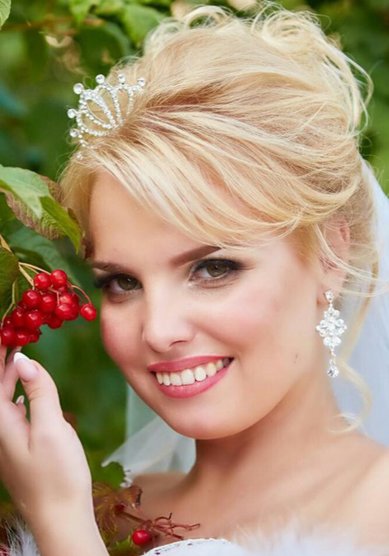 Свадебный образ Юлия (С18781) - VIP-СТилиСТ, визажист Светлана Тальянова