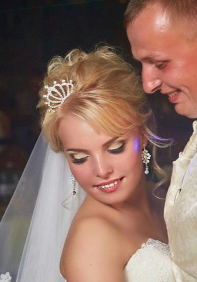 Свадебный образ Юлия (С18781) - VIP-СТилиСТ, визажист Светлана Тальянова