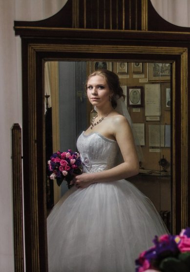 Образ невесты Дарья (Д19070) - Стилист-визажист Дарья Антонова