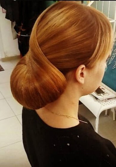 Свадебная прическа К19637 - Стилист-визажист Ксения Курочкина