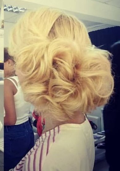 Прическа на свадьбу К19638 - Стилист-визажист Ксения Курочкина