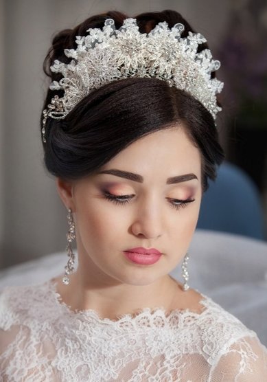 Прическа на свадьбу С19680 - Свадебный стилист Светлана Панферова