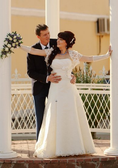 Свадебная прическа 003 (Т19781) - Свадебный стилист Евгения Толстоноженко