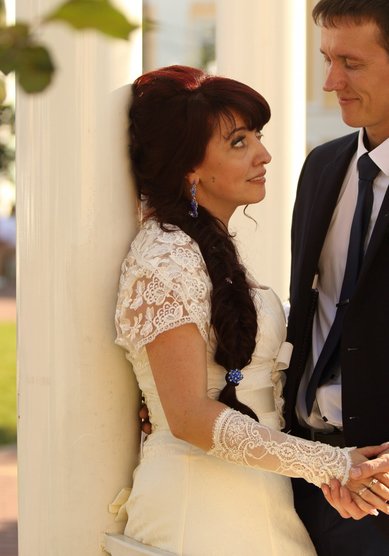 Свадебная прическа 003 (Т19781) - Свадебный стилист Евгения Толстоноженко