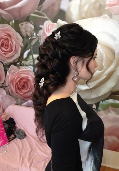 Свадебная прическа Д20019 - Стилист-визажист Дорохова Дарья