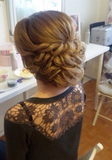 Прическа на свадьбу Д20026 - Стилист-визажист Дорохова Дарья