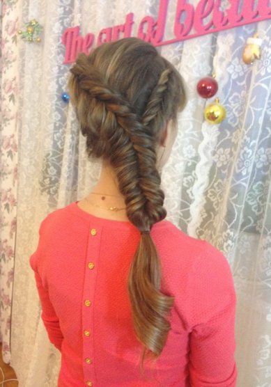 Прическа на свадьбу Д20046 - Стилист-визажист Дорохова Дарья