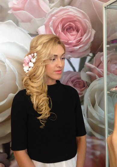 Прическа на свадьбу Д20048 - Стилист-визажист Дорохова Дарья