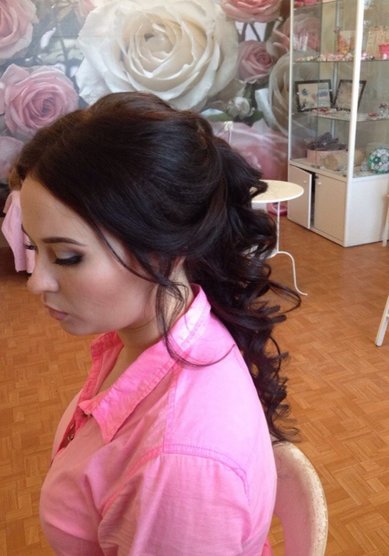 Свадебная прическа Д20049 - Стилист-визажист Дорохова Дарья