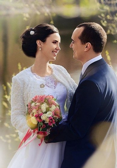 Свадебная прическа Т20277 - Свадебный стилист Евгения Толстоноженко