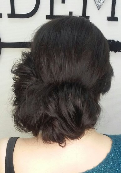 Свадебная прическа Т20301 - Свадебный стилист Евгения Толстоноженко