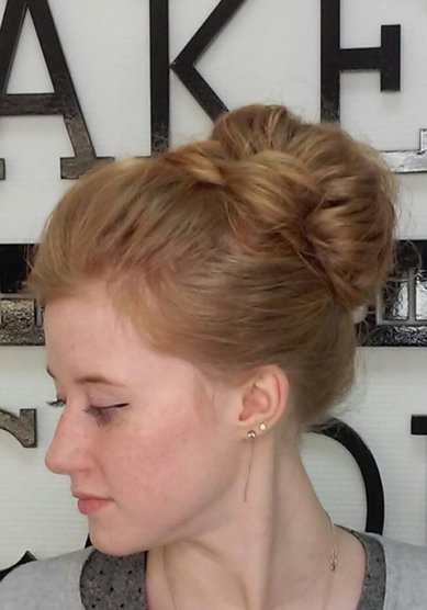 Свадебная прическа Т20339 - Свадебный стилист Евгения Толстоноженко