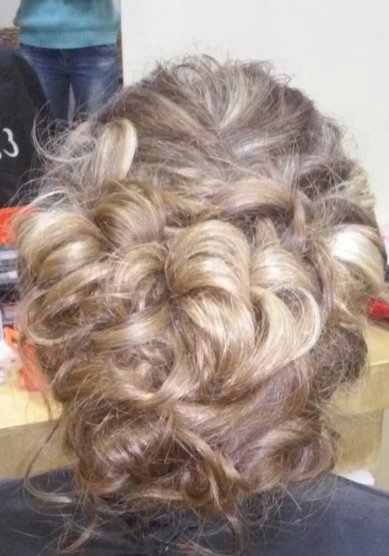 Свадебная прическа Т20373 - Свадебный стилист Евгения Толстоноженко