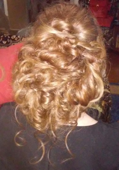 Прическа на свадьбу Т20374 - Свадебный стилист Евгения Толстоноженко