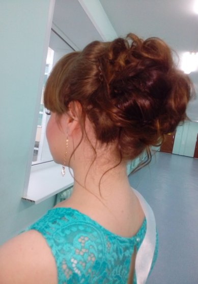 Свадебная прическа Т20435 - Свадебный стилист Евгения Толстоноженко