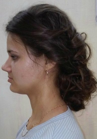 Свадебная прическа Т20437 - Свадебный стилист Евгения Толстоноженко