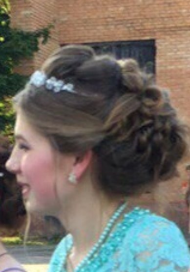 Прическа на свадьбу Т20438 - Свадебный стилист Евгения Толстоноженко