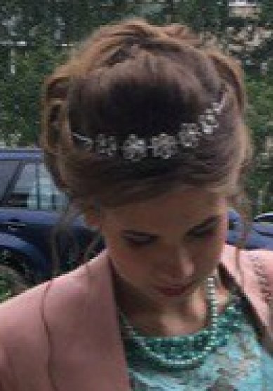 Прическа на свадьбу Т20438 - Свадебный стилист Евгения Толстоноженко