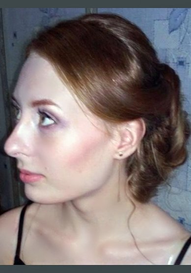 Свадебная прическа Т20441 - Свадебный стилист Евгения Толстоноженко