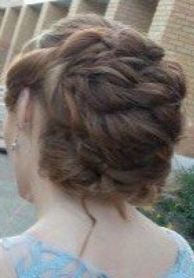 Свадебная прическа Т20441 - Свадебный стилист Евгения Толстоноженко