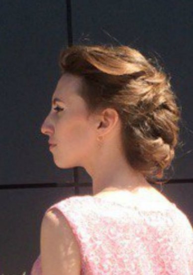 Прическа на свадьбу Т20444 - Свадебный стилист Евгения Толстоноженко